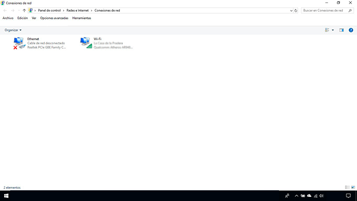 Seleccionar Wi-Fi en Windows Seleccionar Wi-Fi en Windows