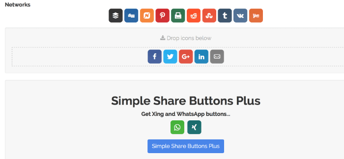Para compartir en redes sociales plugins con botones para compartir