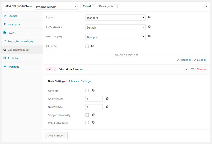 Productos a medida en Woocomerce. Como añadir productos en Plugin Woocommerce Product Bundles Productos a medida en Woocomerce. Como añadir productos en Plugin Woocommerce Product Bundles
