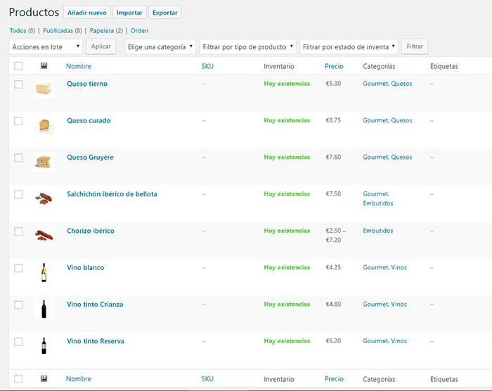 Productos a medida en Woocomerce_listado de productos individuales Productos a medida en Woocomerce_listado de productos individuales