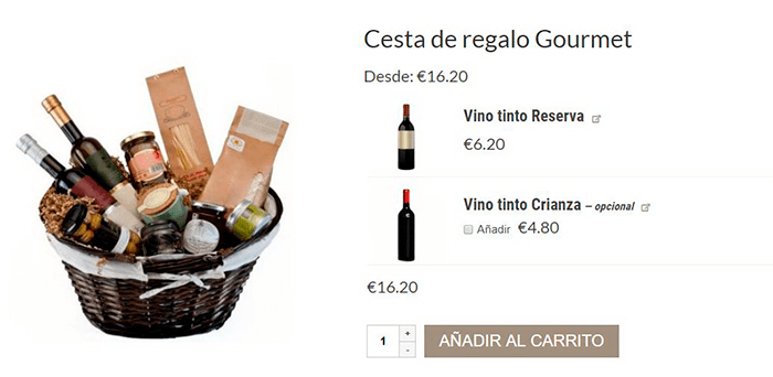 Productos a medida en Woocomerce: productos opcionales obligatorios en Plugin Woocommerce Product Bundles Productos a medida en Woocomerce: productos opcionales obligatorios en Plugin Woocommerce Product Bundles