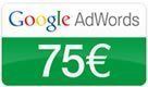 75$USD de regalo en nuevas cuentas Adwords 75$USD de regalo en Adwords