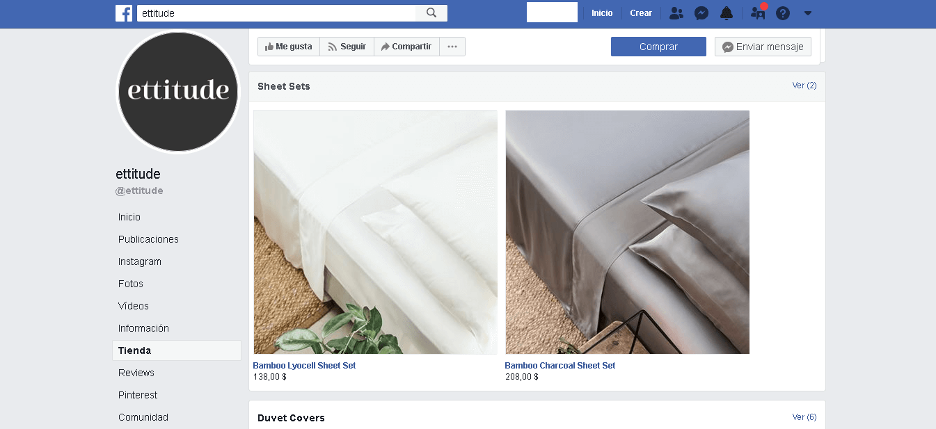 Ejemplo exitoso para aumentar las ventas de tu eCommerce: tienda en Facebook Ejemplo exitoso para aumentar las ventas de tu eCommerce: tienda en Facebook