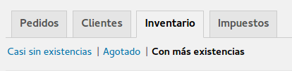 Informes de inventario Informes de inventario