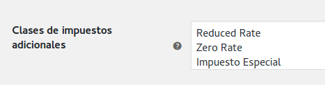 woocommerce agregar clase de impuestos woocommerce agregar clase de impuestos