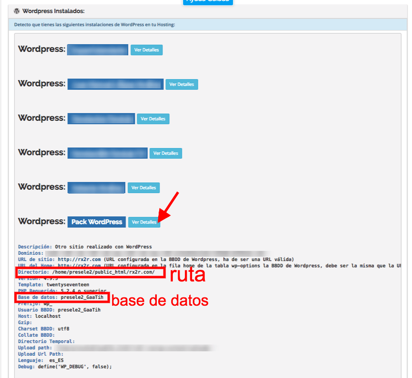 Restaurar una web WordPress Restaurar una web WordPress