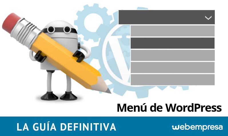 Guía menú WordPress Menú WordPress