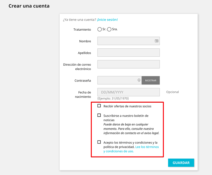 Formulario de Registro de Usuarios Formulario de Registro de Usuarios