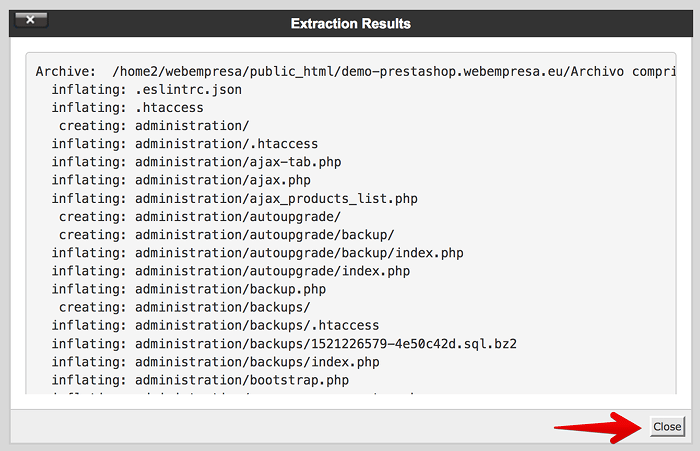 Log dse extracción Log dse extracción