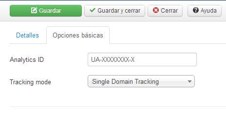 Integración de Google Analytics con Joomla 3 y Google Analytics 4 Joomla Lite