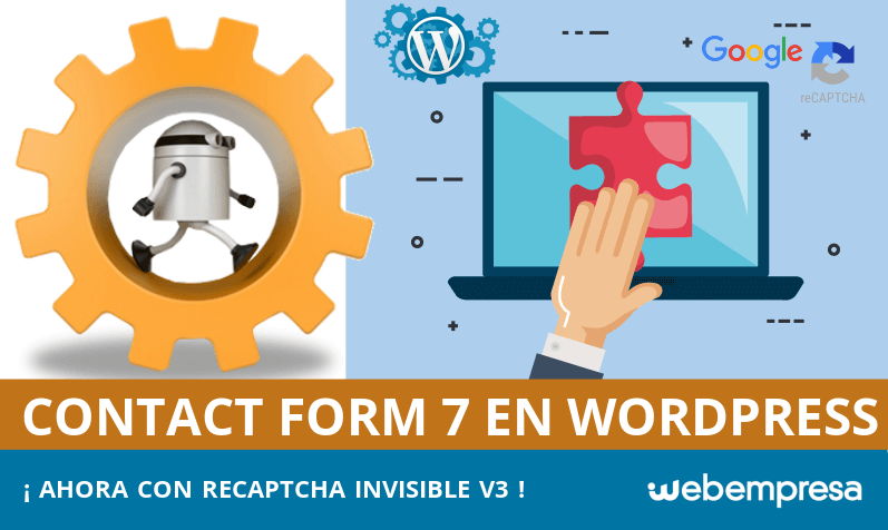 Captcha invisible en Contact Form 7 para WordPress Captcha invisible en Contact Form 7 para WordPress