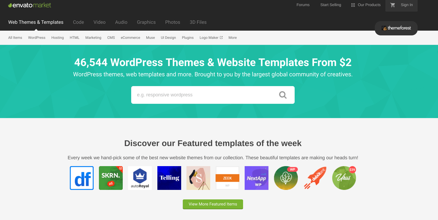Themes y plantillas en WordPress: Themeforest y otros mercados de themes Themes y plantillas en WordPress: Themeforest y otros mercados de themes