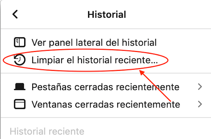 Borrar caché en Firefox: paso 3 Borrar caché en Firefox: paso 3