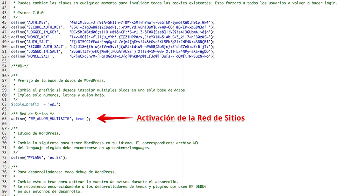 define en wp-config.php define en wp-config.php