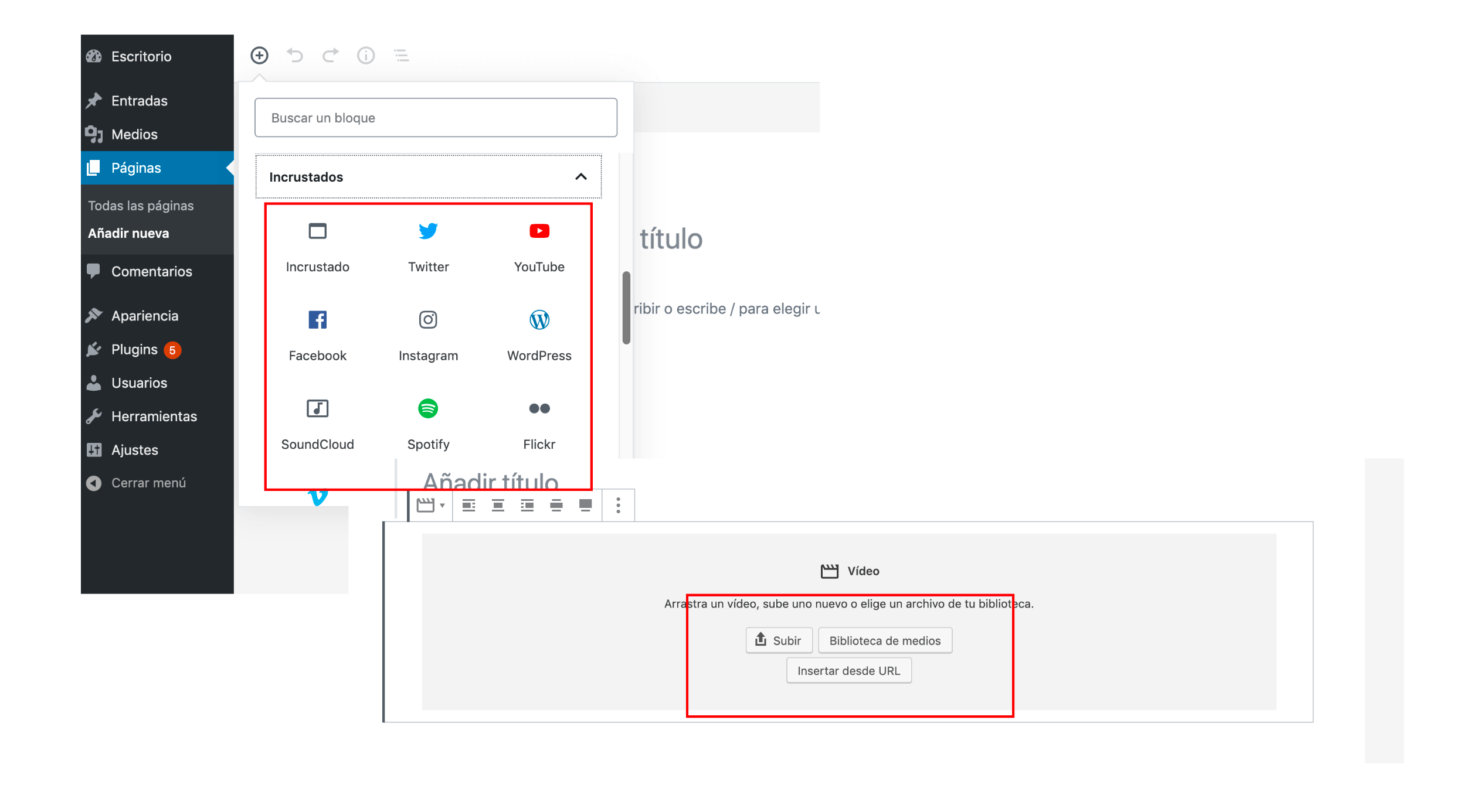 Los mejores plugins de vídeo gratuitos para WordPress: bloque de vídeo en Gutenberg Los mejores plugins de vídeo gratuitos para WordPress: bloque de vídeo en Gutenberg