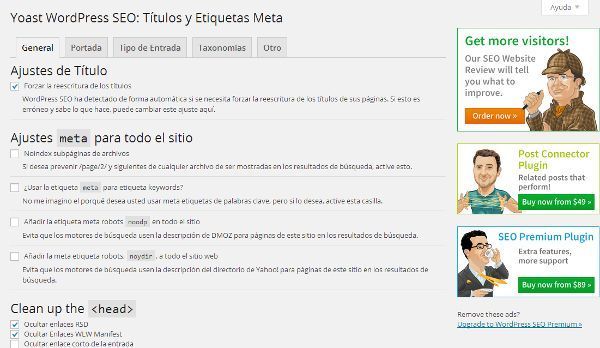 herramienta SEO para WordPress