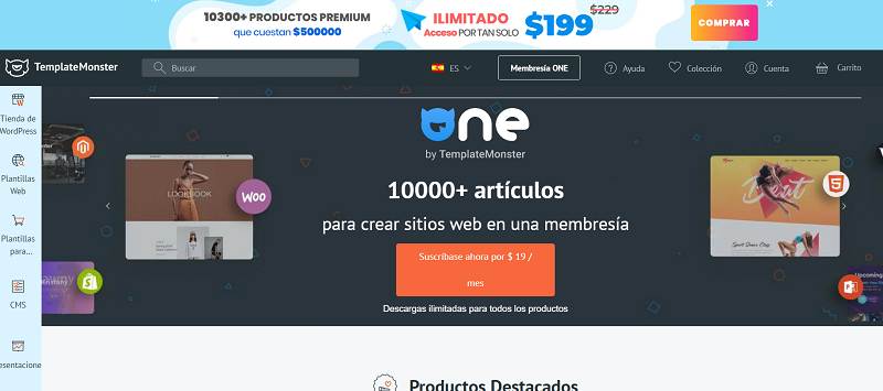 5 Sitios imprescindibles para descargar plantillas WordPress responsive: plantillas Templatemonster 5 Sitios imprescindibles para descargar plantillas WordPress responsive: plantillas Templatemonster