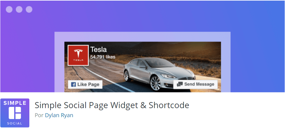 Mejores widgets gratuitos para WordPress: Simple Social Page widget & shortcode Mejores widgets gratuitos para WordPress: Simple Social Page widget & shortcode