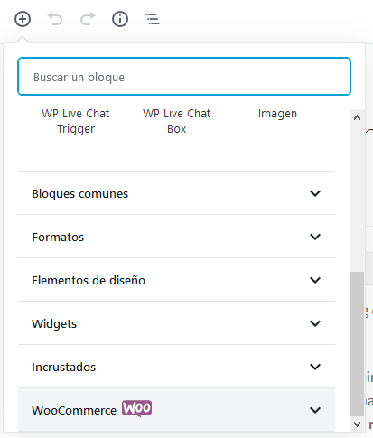 Bloque de Productos de WooCommerce Bloque de Productos de WooCommerce