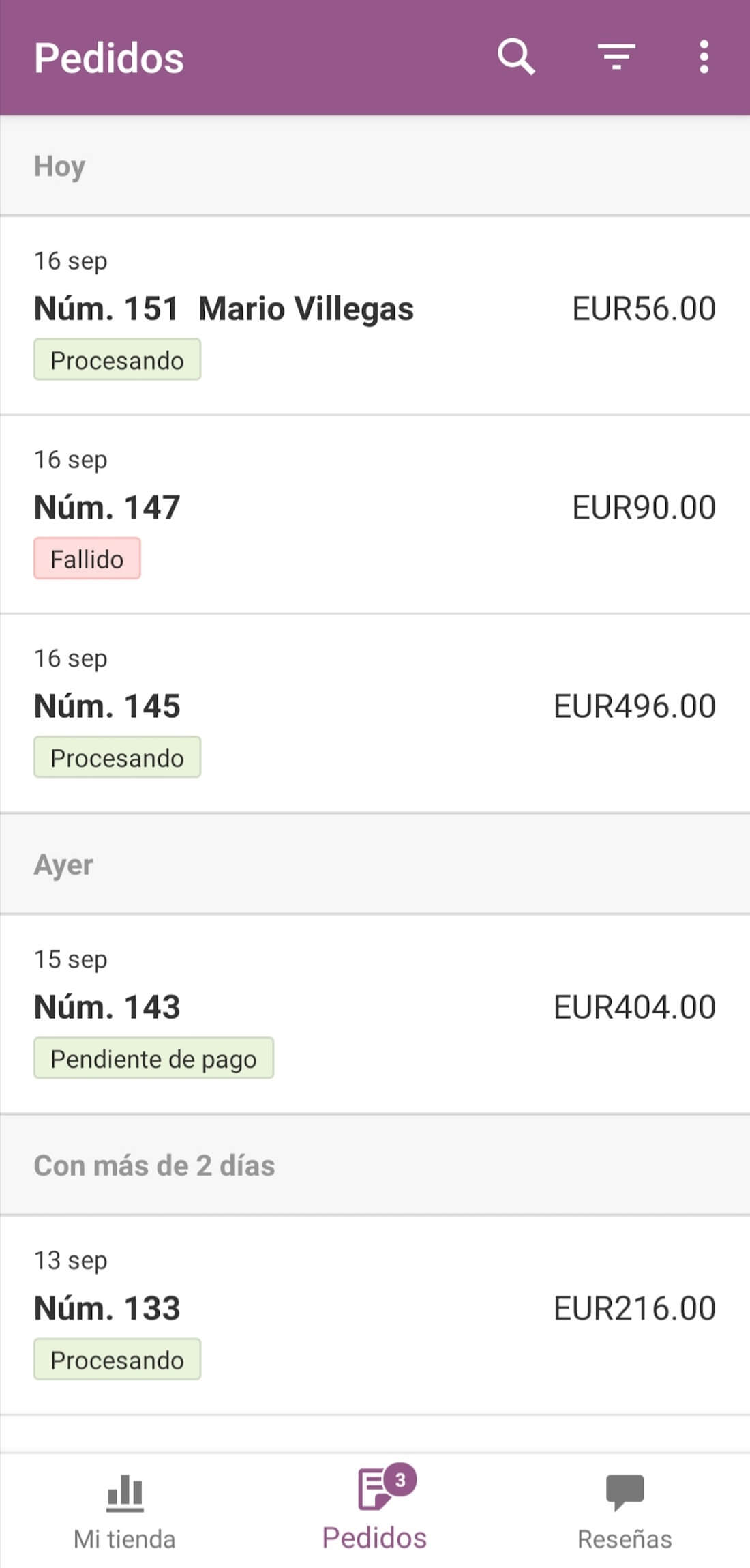 Cómo administrar WooCommerce desde tu móvil: Sección de pedidos Cómo administrar WooCommerce desde tu móvil: Sección de pedidos