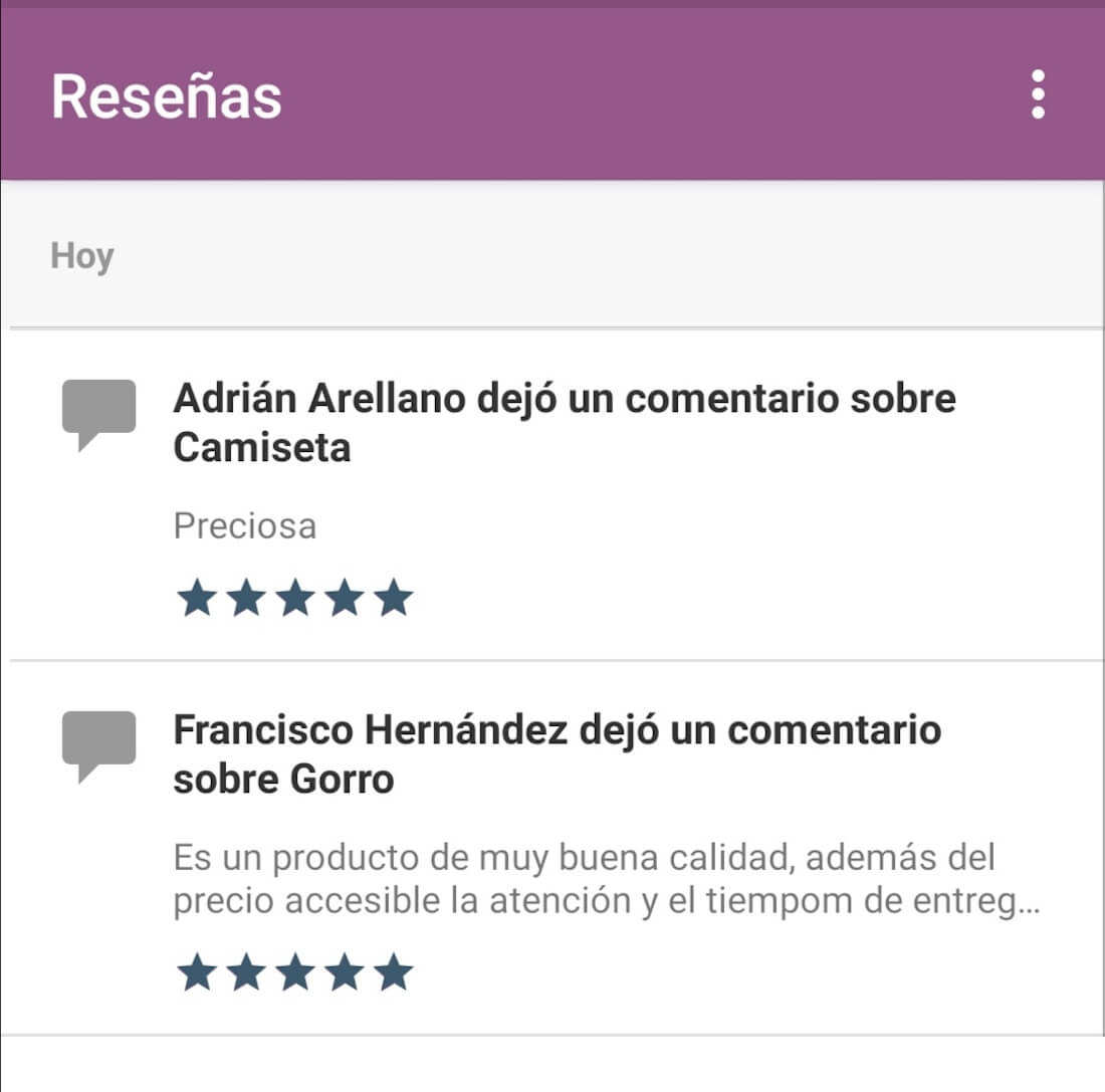 Cómo administrar WooCommerce desde tu móvil: Reseñas de clientes sobre productos Cómo administrar WooCommerce desde tu móvil: Reseñas de clientes sobre productos