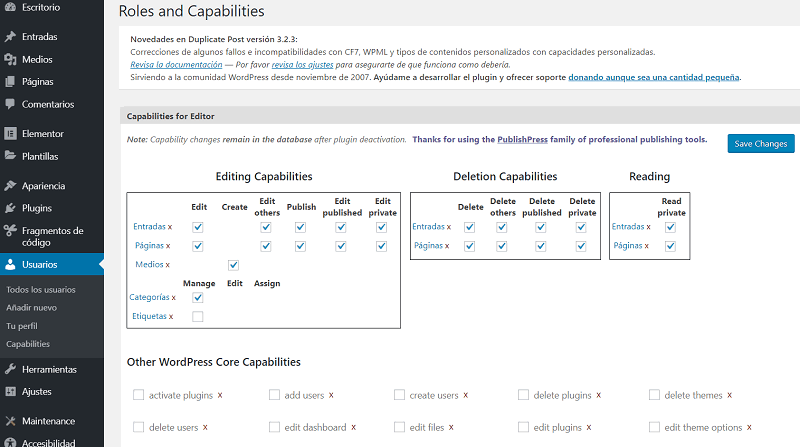 Dar permisos o accesos a tu web a distintos roles Dar permisos o accesos a tu web a distintos roles