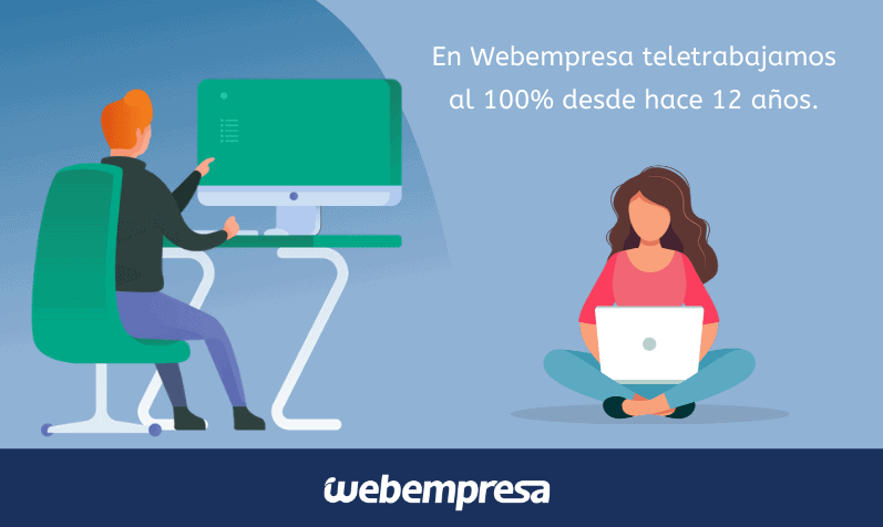 Webempresa lleva teletrabajando 12 años