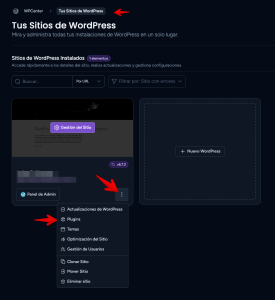 wePanel   Tus Sitios de WordPress