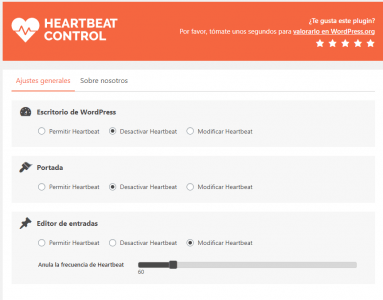 heartbeat control plugin