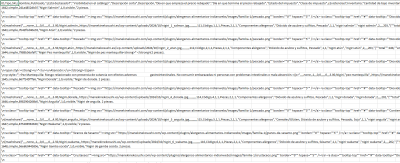 Captura CSV Productos Tienda Nueva