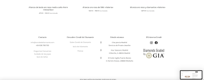footer correcto (cuando introduces un producto en el carrito)