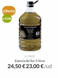 en los productos en oferta no aparece el precio anterior tachado en la página de la Tienda