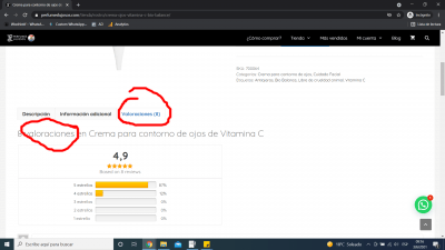 Valoraciones