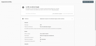 Screenshot 2020 11 26 Inspección de URLs