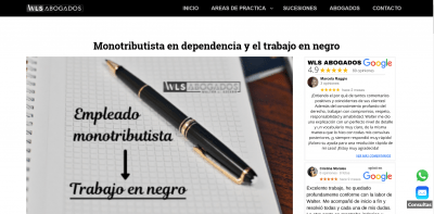 Monotributista en dependencia y el trabajo en negro – WLS ABOGADOS