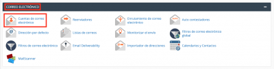 cuenta correo cpanel