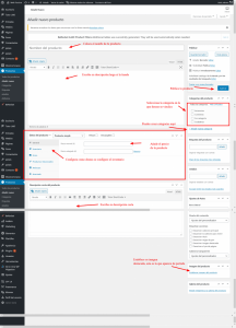 Añadir nuevo producto Web Practiva — WordPress