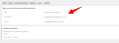Mover es ES mo ‹ Divi ‹ Traducciones de temas ‹ Loco Webempresa sitio — WordPress 10 18 2025 03 21 PM