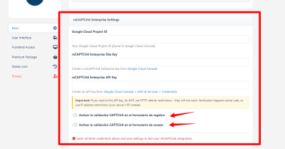 Ajustes ‹ Download