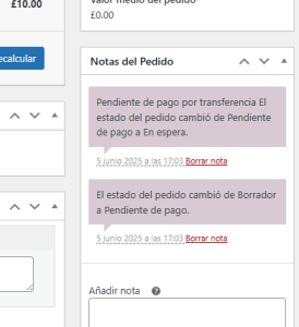 Editar pedido 258733 ‹ Webempresa sitio — WordPress 01 30 2026 08 42 AM