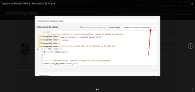 Productos ya comprados persisten en el carrito – – Administración WordPress – Foro Webempresa 11 04 2025 06 37 PM