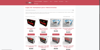 Cajas de reemplazo para videoconsolas Colección retro y clásica 02 09 2026 11 20 AM