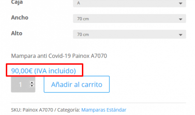 Mampara anti Covid 19 Painox Test Mamparas anti Covid 19 Vidrio Templado