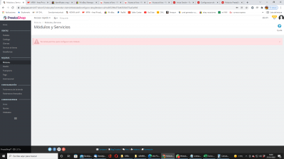 sin permiso para configurar el modulo
