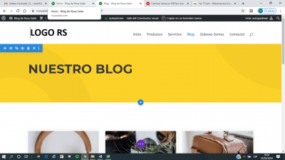 9 edito y clicki en construir parte delantera y NO APARECE NUEVO LAYOUT