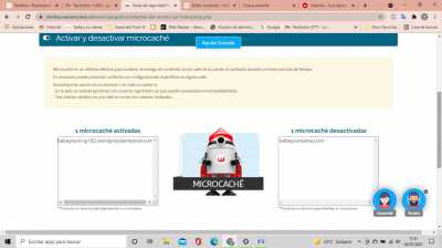 microcache desactivado