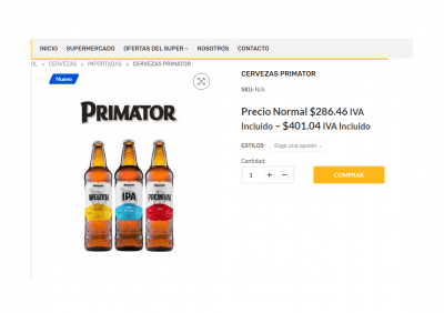 producto primator tienda