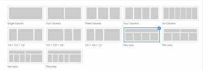 OPCIONES FOOTER