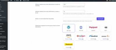 Configuracion envio correos Cron pag 2 WP Mail