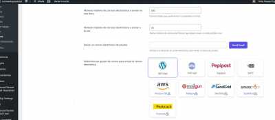 Configuracion envio correos Cron pag 2 WP Mail